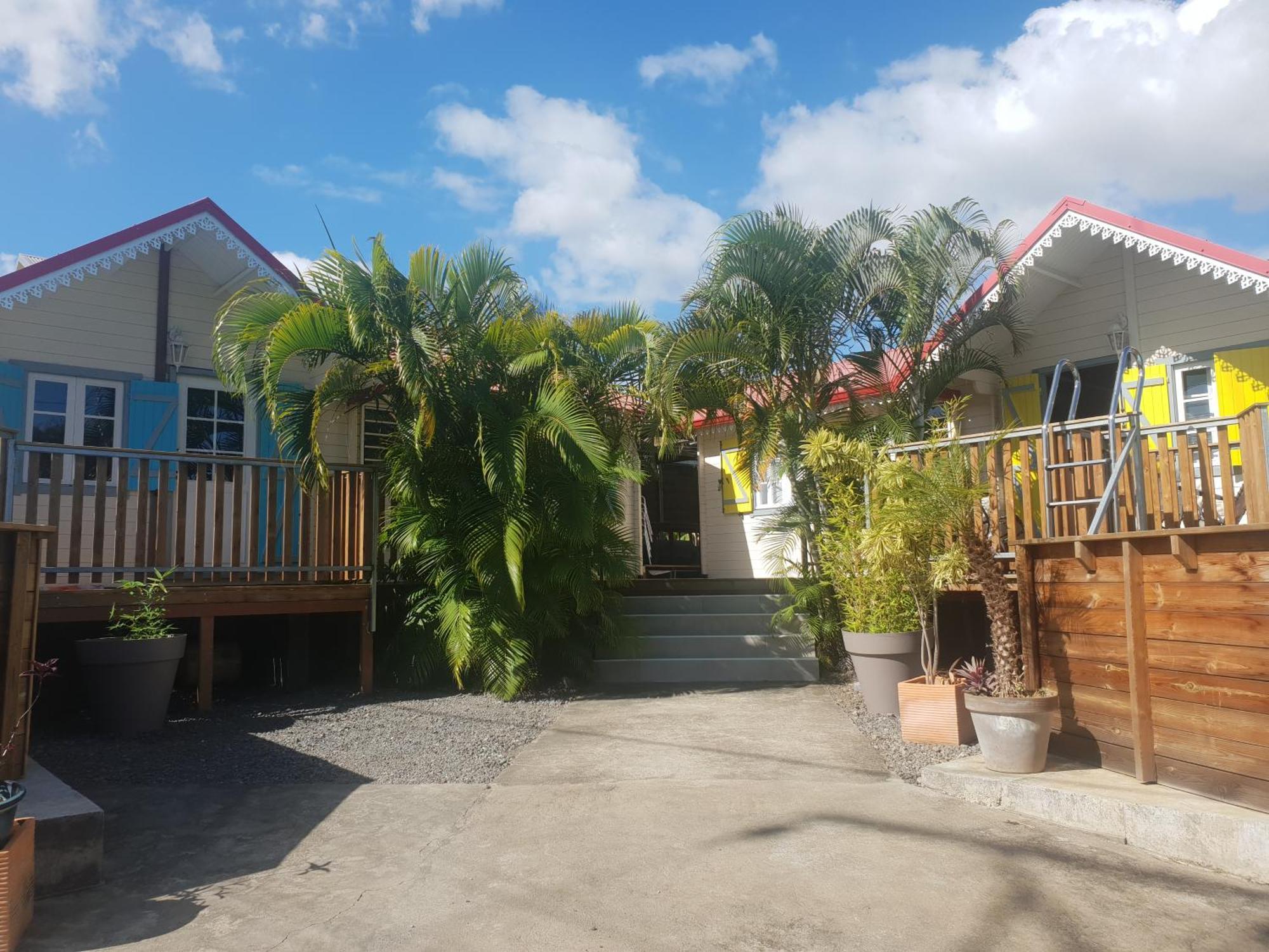 Bungalow Des Papayes Сен-Луи Экстерьер фото